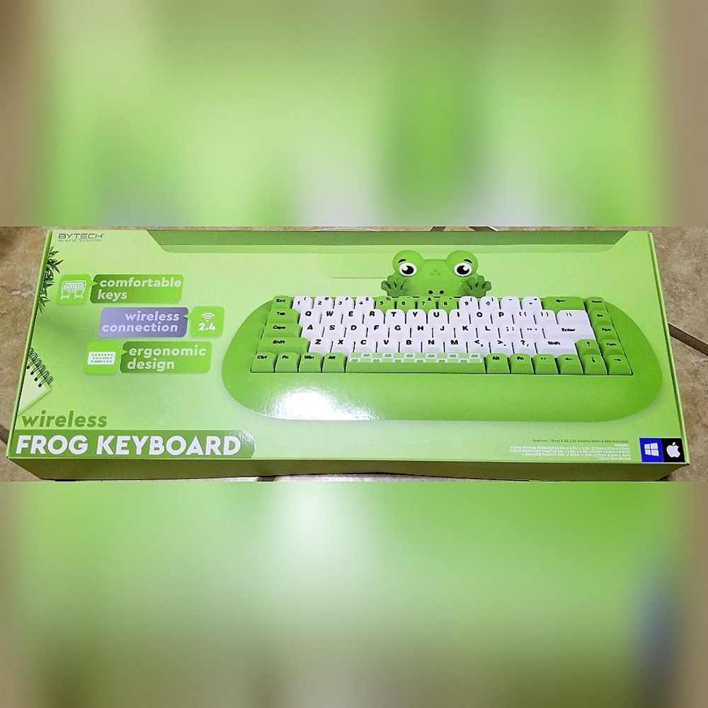 BYTECH Wireless Frog Keyboard